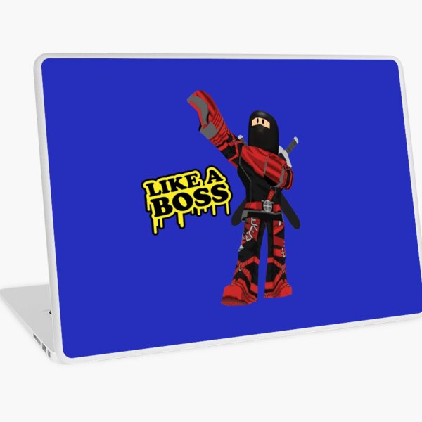 Roblox Death Laptop Skins Redbubble - roblox assault rifle tycoon songs