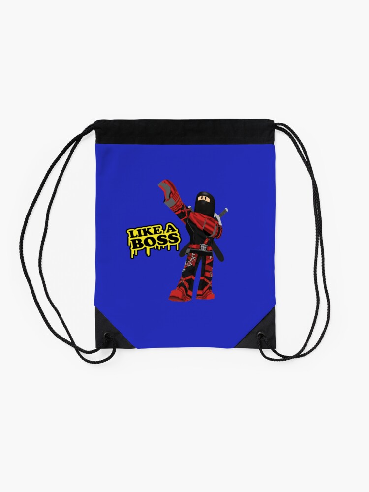 roblox drawstring bag by jogoatilanroso redbubble