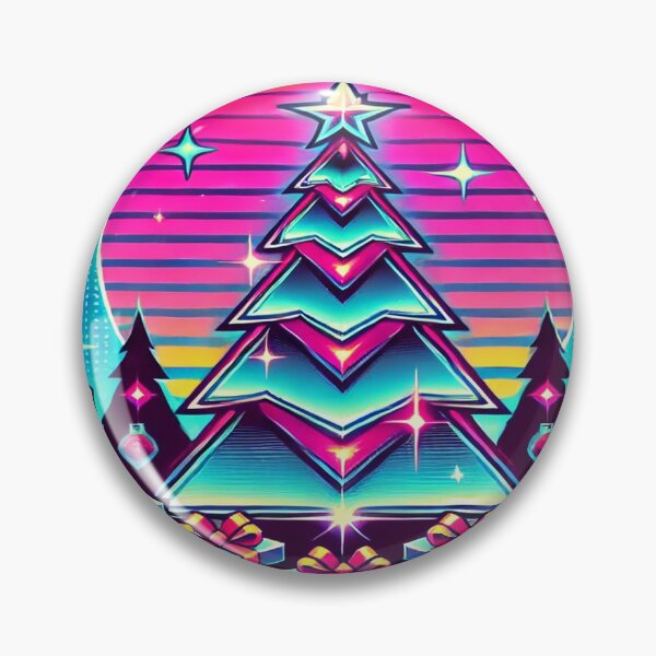 Item preview, Retro 80s Neon Christmas Celebration designed and sold by Genady.