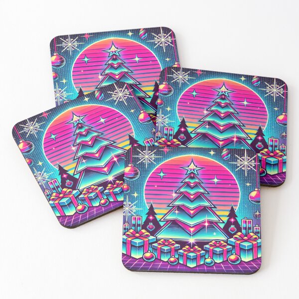 Item preview, Retro 80s Neon Christmas Celebration designed and sold by Genady.