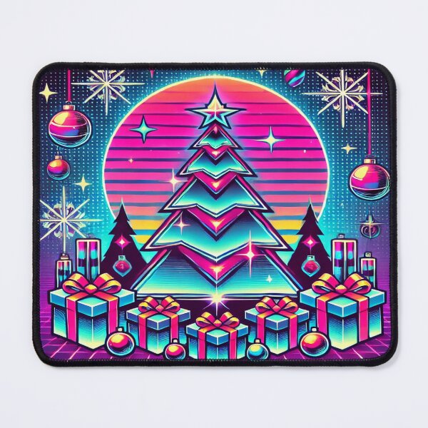 Item preview, Retro 80s Neon Christmas Celebration designed and sold by Genady.