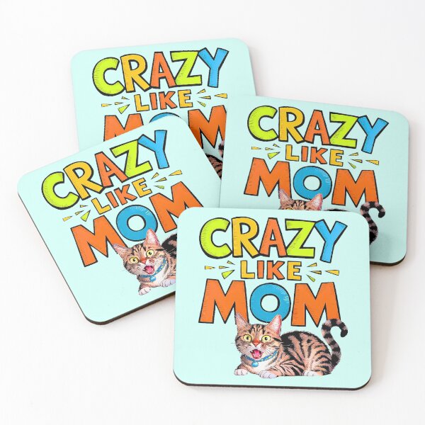 Item preview, Cat Day Crazy Like Mom Day Playful Cat  designed and sold by Amanda's Factory.