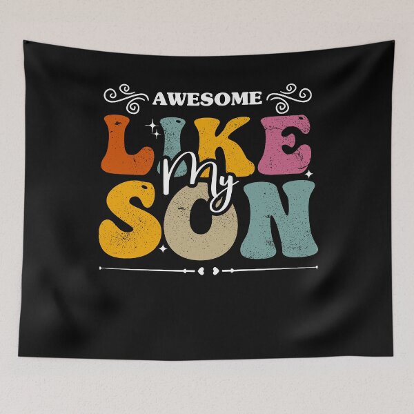 Item preview, Awesome Like My Son Funny art designed and sold by REDDLINE.
