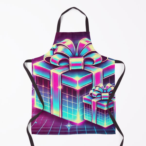 Item preview, Neon Gift Boxes in Retro 80s Holiday Style designed and sold by Genady.