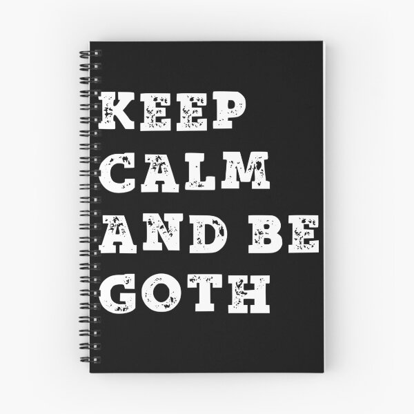 Item preview, keep calm and be goth designed and sold by lotsagoth.