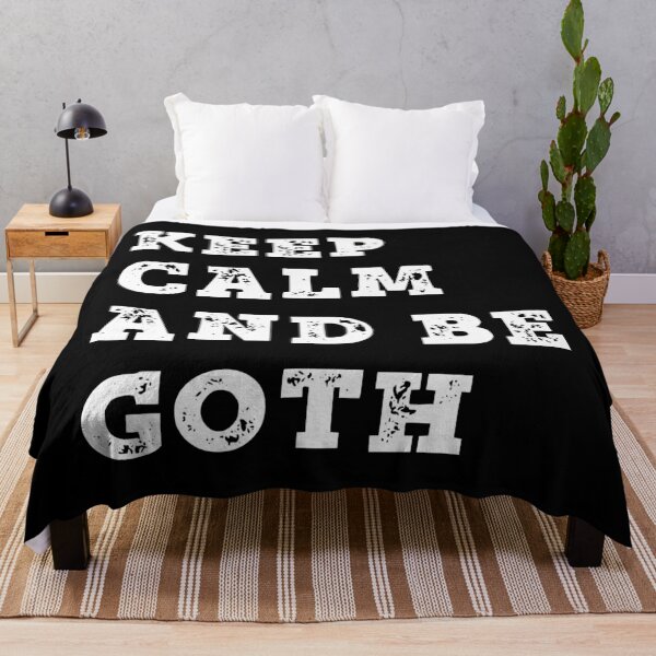 Item preview, keep calm and be goth designed and sold by lotsagoth.