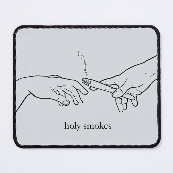 Item preview, Holy Smokes (sticker) designed and sold by humpycamel.
