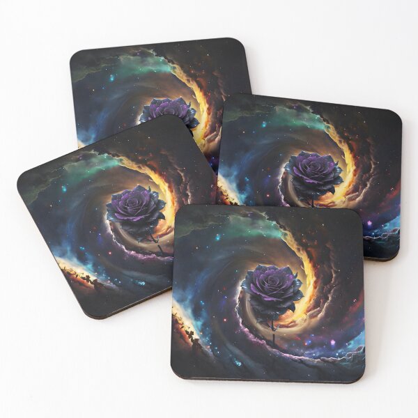 Item preview, Purple galactic flower designed and sold by clarazen.