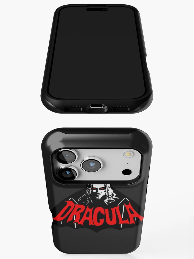 Thumbnail 3 of 4, iPhone Case, Dracula designed and sold by Sakuga Drip.