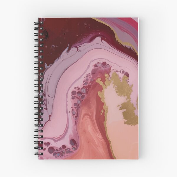 Item preview, Marbled abstract, purple, violet, paper marbling,patterns that mimic the fluidity of water or the veining found in natural stone like marble or agate designed and sold by Collagedream.