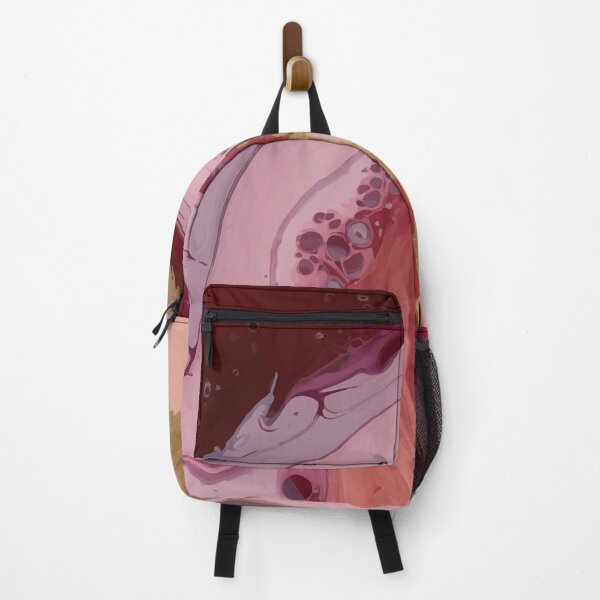 Item preview, Marbled abstract, purple, violet, paper marbling,patterns that mimic the fluidity of water or the veining found in natural stone like marble or agate designed and sold by Collagedream.