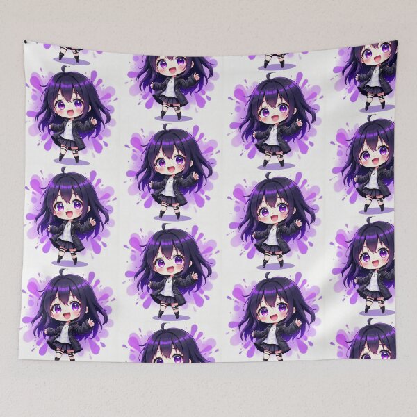 Item preview, Awawa Chibi Girl - Cute and Energetic designed and sold by ArtVibesX.
