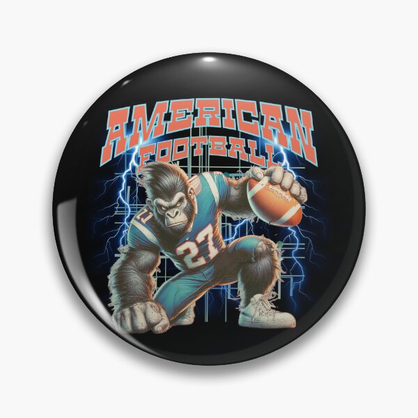Item preview, A cool gorilla playing American football designed and sold by Animal world designs.