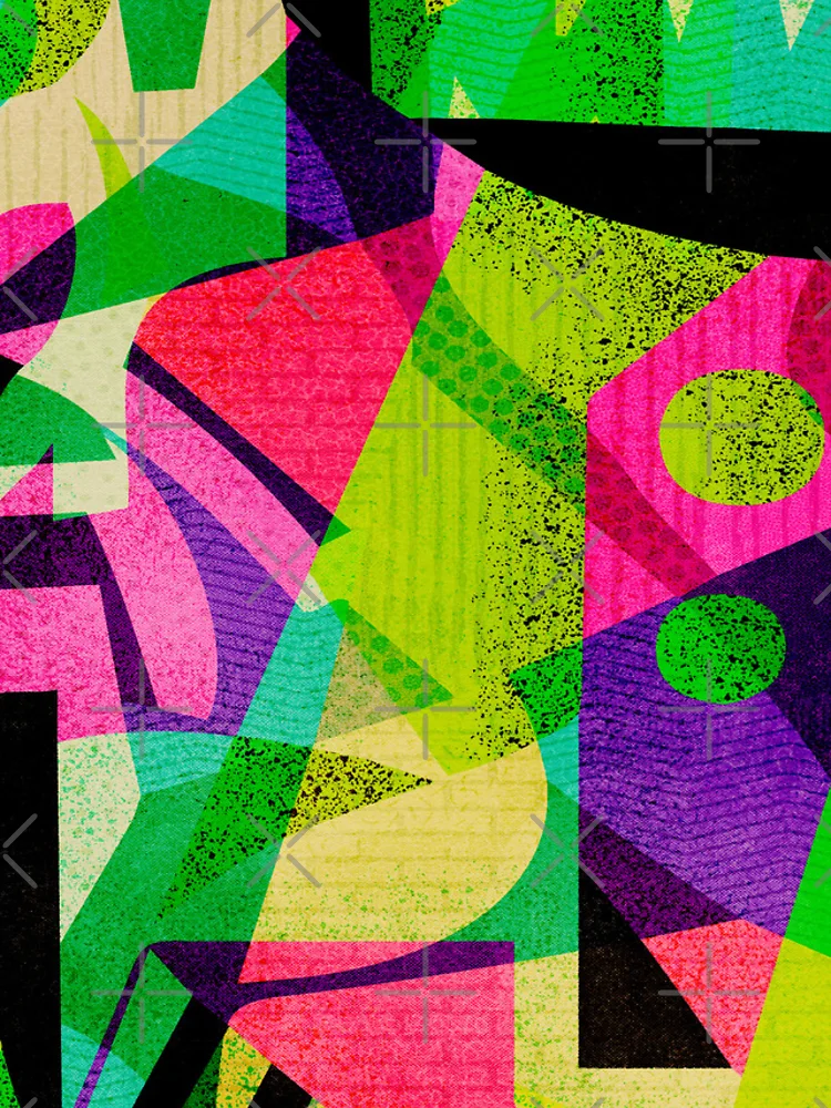 Thumbnail 4 of 4, iPhone Case, Springtime - Abstract Composition designed and sold by SunbeatStudio.