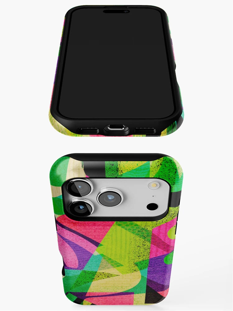 Thumbnail 3 of 4, iPhone Case, Springtime - Abstract Composition designed and sold by SunbeatStudio.