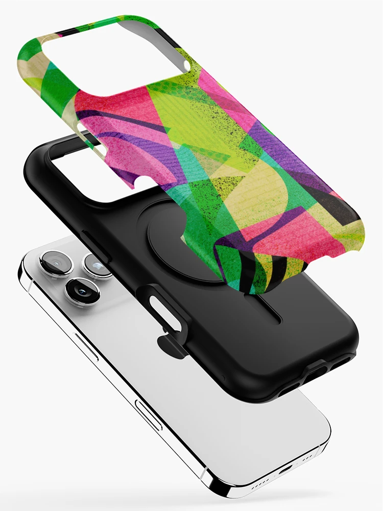 Thumbnail 2 of 4, iPhone Case, Springtime - Abstract Composition designed and sold by SunbeatStudio.