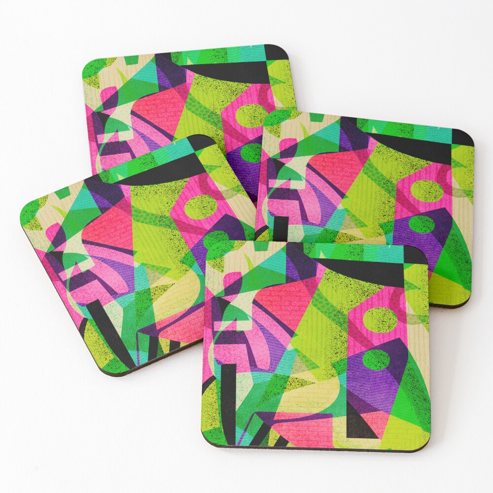 Item preview, Coasters (Set of 4) designed and sold by SunbeatStudio.