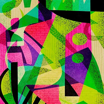 Artwork thumbnail, Springtime - Abstract Composition by SunbeatStudio