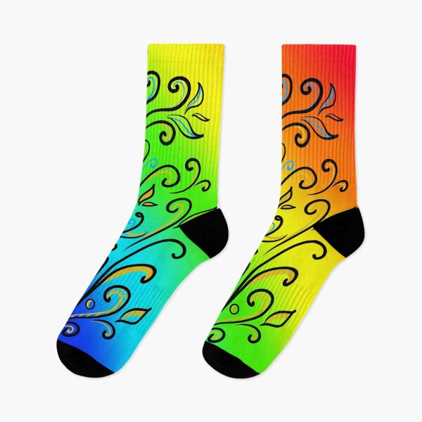 Item preview, Rainbow flowers designed and sold by La-Pics.