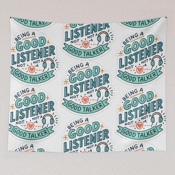Item preview, The Perfect Listener designed and sold by cherryfoxy24.