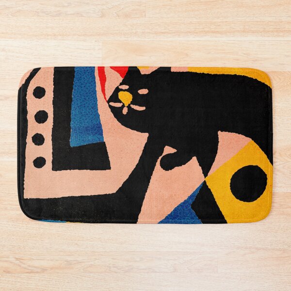 Item preview, The Lovecat - Abstract Composition designed and sold by SunbeatStudio.