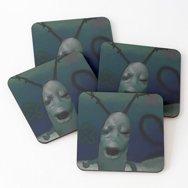 Item preview, Disgusted Plankton Meme - Viral Bo-b Sp.ong-e Cartoon Reaction - Stickers, T-Shirts designed and sold by MechanicalART.