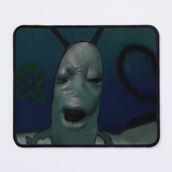 Item preview, Disgusted Plankton Meme - Viral Bo-b Sp.ong-e Cartoon Reaction - Stickers, T-Shirts designed and sold by MechanicalART.
