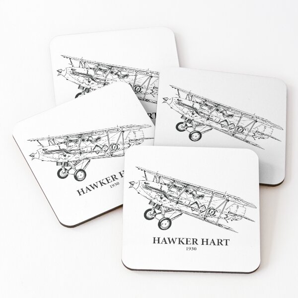 Item preview, Hawker Hart 1930 British Biplane Light Bomber designed and sold by Lakeric Cityscapes.