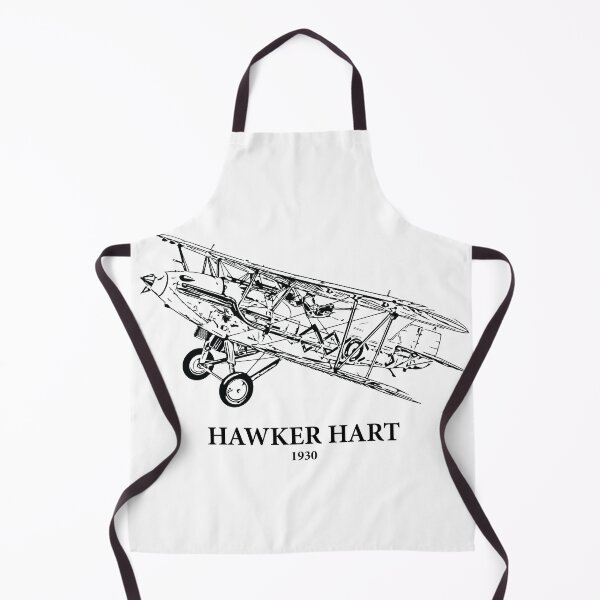 Item preview, Hawker Hart 1930 British Biplane Light Bomber designed and sold by Lakeric Cityscapes.