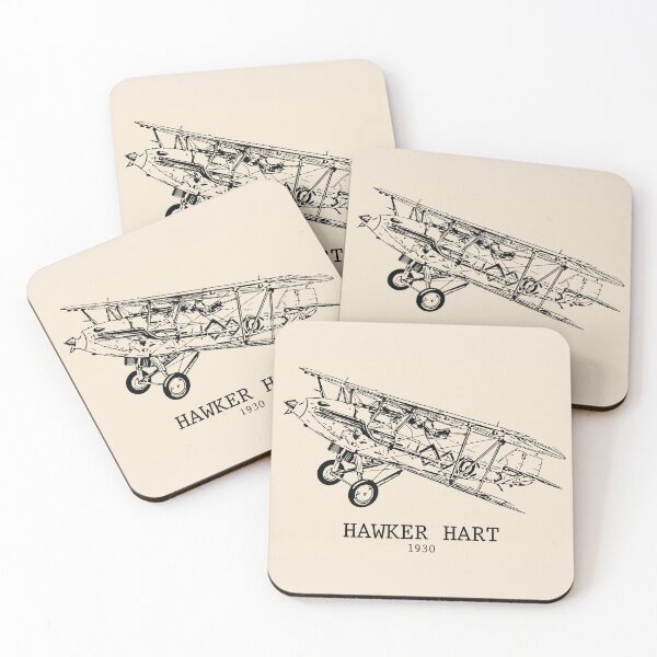 Item preview, Hawker Hart 1930 British Biplane Light Bomber designed and sold by Lakeric Cityscapes.
