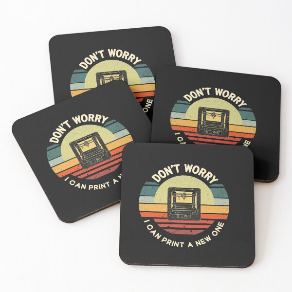 Item preview, Vintage Don't Worry I Can Print a New One Funny 3D Printing  ,Art For Men Women 3D Printing Printer Lover designed and sold by SOUFIANE1991.