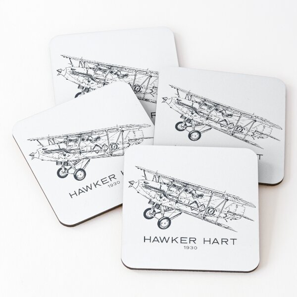 Item preview, Hawker Hart 1930 British Biplane Light Bomber designed and sold by Lakeric Cityscapes.