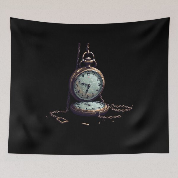 Item preview, Goth Pixel Clock designed and sold by SignumShop.