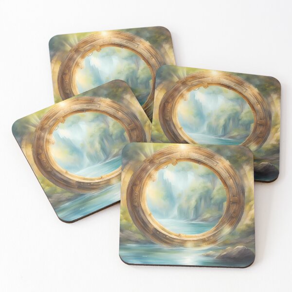 Item preview, Golden Time Portal designed and sold by CalmnessbyChoice.
