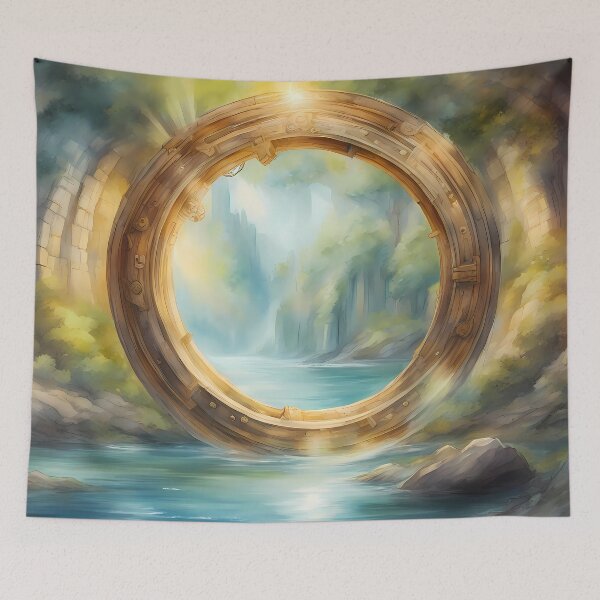 Item preview, Golden Time Portal designed and sold by CalmnessbyChoice.