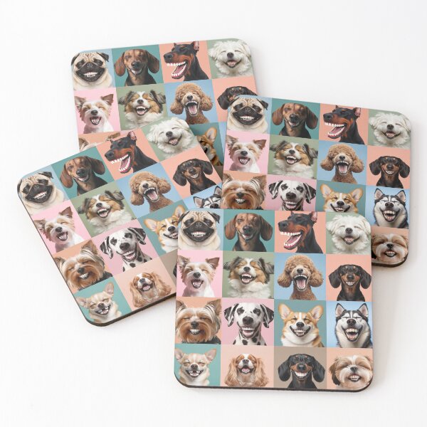 Item preview, Funny dogs laughing  designed and sold by FatBirdie.