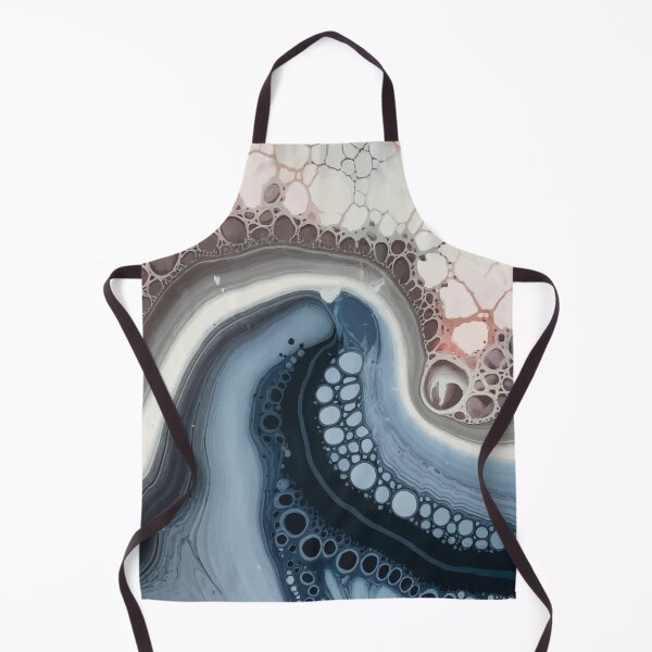Item preview, Marbled abstract, blue, pink, white, paper marbling,patterns that mimic the fluidity of water or the veining found in natural stone like marble or agate designed and sold by Collagedream.
