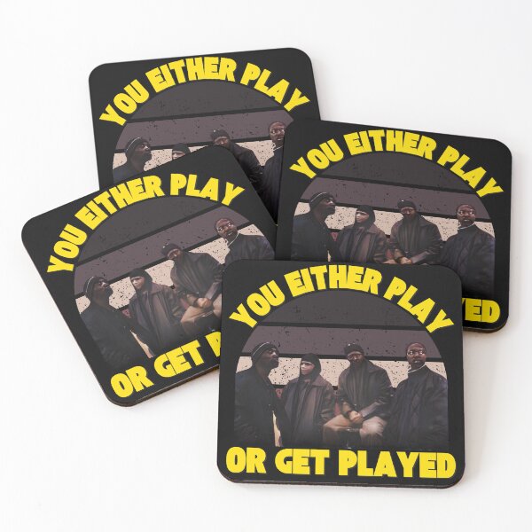 Item preview, You Either Play or Get Played  designed and sold by UNK-Fatigues.