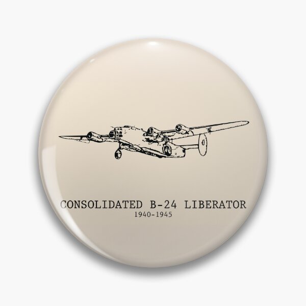 Item preview, Consolidated B-24 Liberator WWII American Heavy Bomber designed and sold by Lakeric Cityscapes.