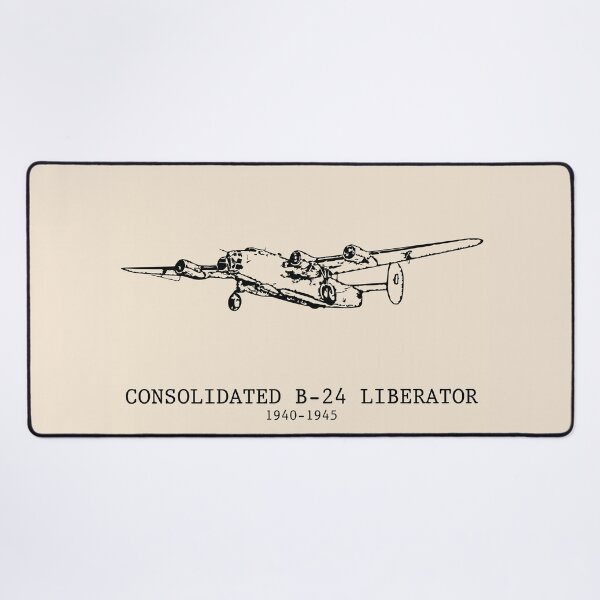 Item preview, Consolidated B-24 Liberator WWII American Heavy Bomber designed and sold by Lakeric Cityscapes.