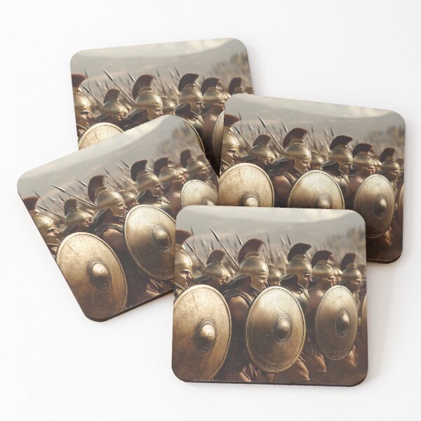 Item preview, Spartan Warriors Holding the Line at Dawn designed and sold by willmmcintosh.