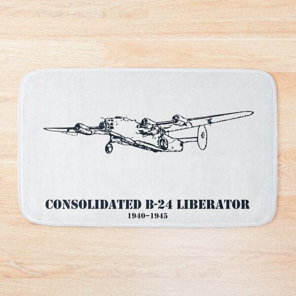 Item preview, Consolidated B-24 Liberator WWII American Heavy Bomber designed and sold by Lakeric Cityscapes.