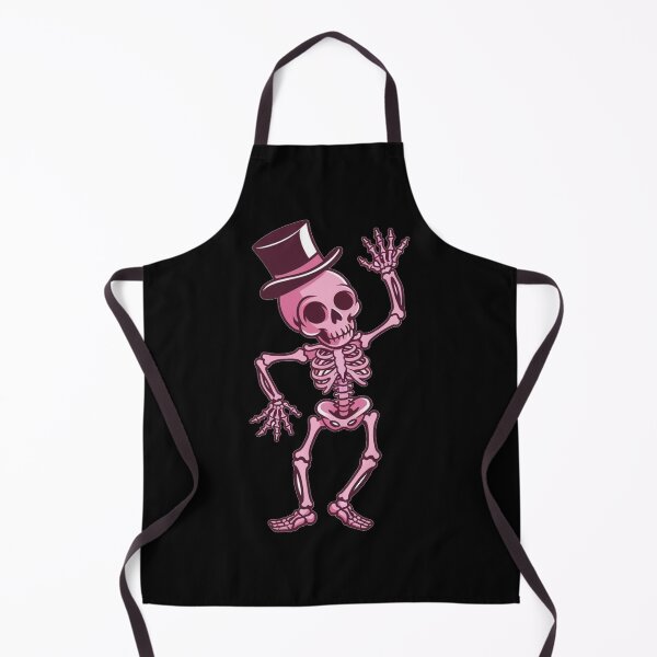Item preview, Dance with Death, Preppy Skeleton With Hat Dancing Skeleton Pink Skeleton designed and sold by Cr320.