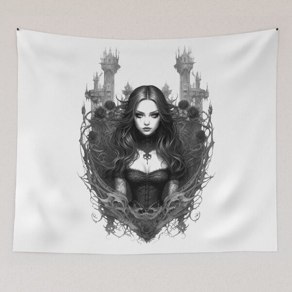 Item preview, Goth girl  designed and sold by krabbaraban.