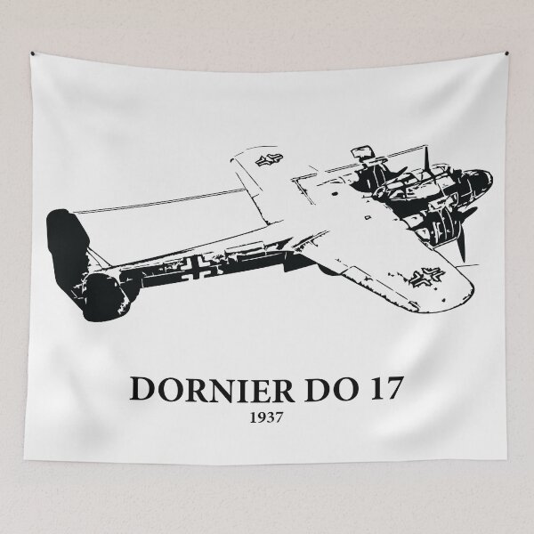 Item preview, Dornier Do 17 WWII German Light Bomber designed and sold by Lakeric Cityscapes.