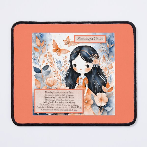 Item preview, Monday's Child designed and sold by Finding Fortuity.