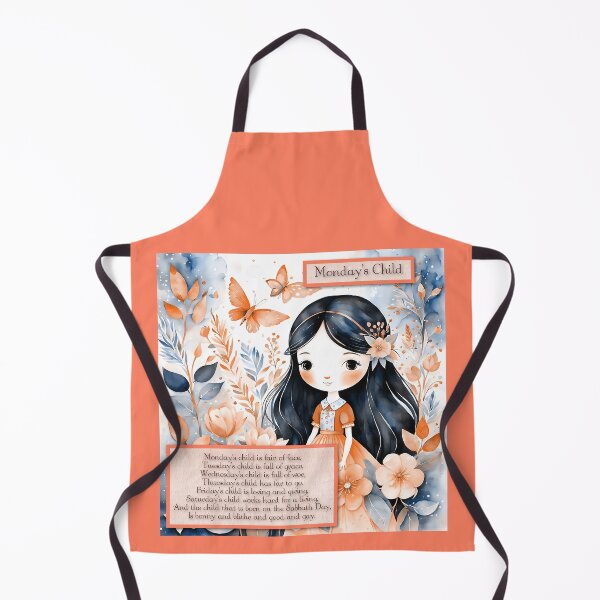 Item preview, Monday's Child designed and sold by Leslie Montgomery Art.