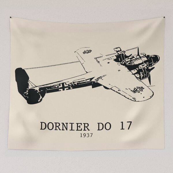 Item preview, Dornier Do 17 WWII German Light Bomber designed and sold by Lakeric Cityscapes.