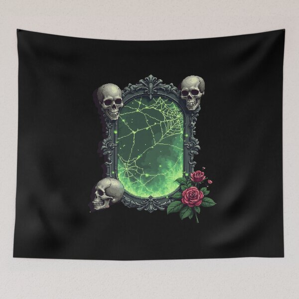 Item preview, Goth Pixel Mirror designed and sold by SignumShop.