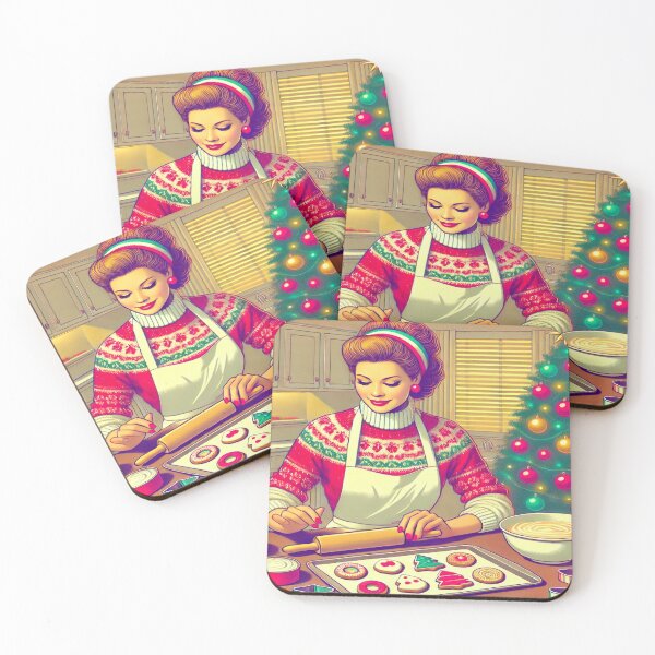Item preview, Festive Cookie Decorating in Retro Style designed and sold by Genady.